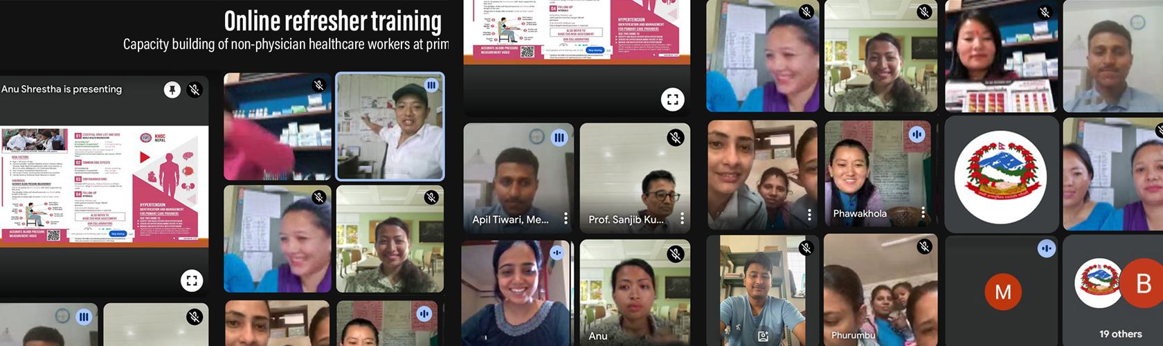 Online refresher training