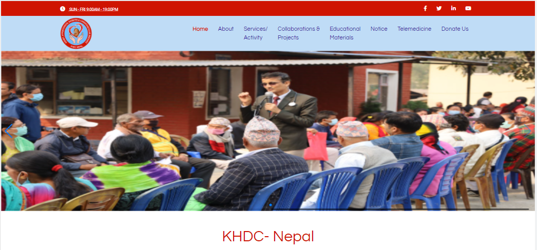 KHDC website is live
